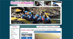 Desktop Screenshot of paddleinspain.com